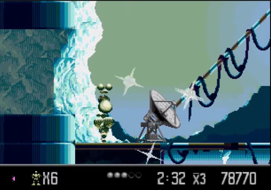 Vectorman - геймплей игры Sega Mega Drive\Genesis